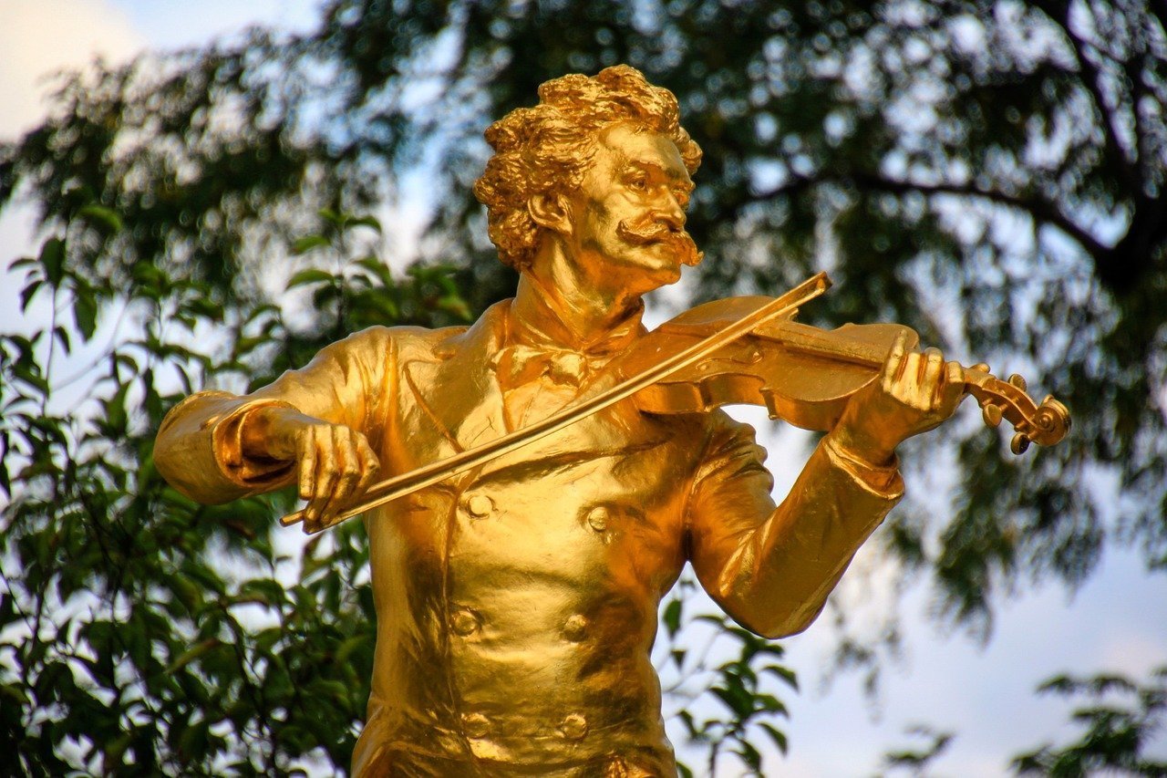 【維也納景點推薦】來去維也納城市公園聽音樂，音樂家雕像與他們的作品